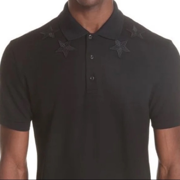 ❌SOLD❌ Givenchy Star Polo Shirt - Picture 1 of 8